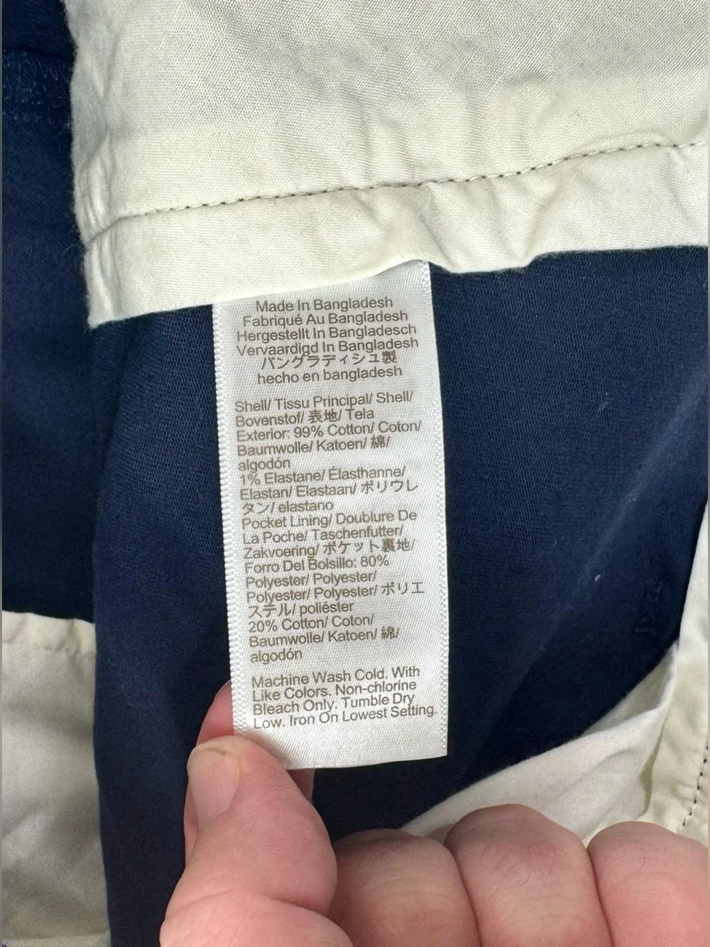 J.Crew Dress Pants Straight 38x31 Mens Blue Cotton Trousers